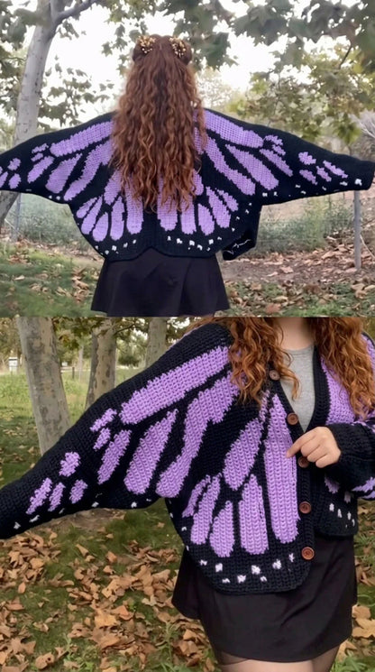 Loopaura - Butterfly Cardigan