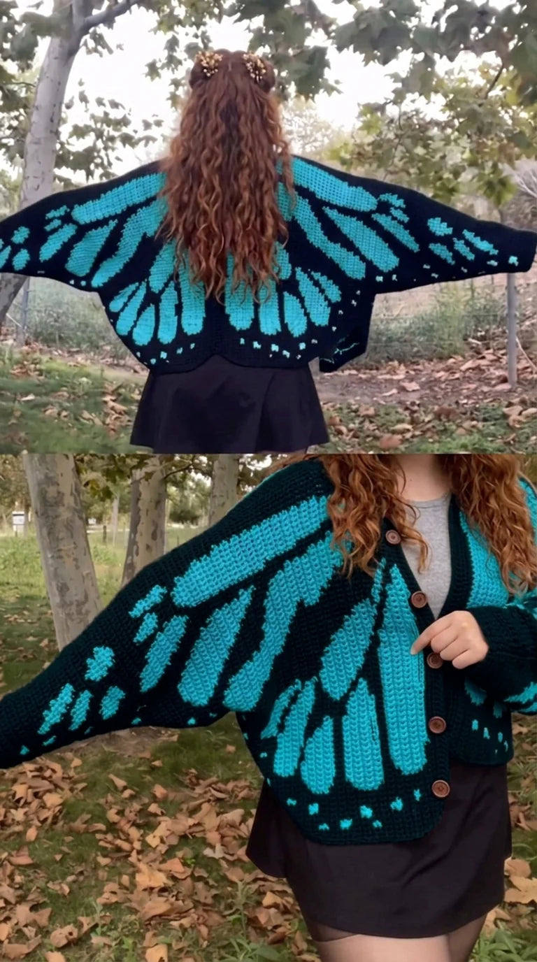 Loopaura - Butterfly Cardigan