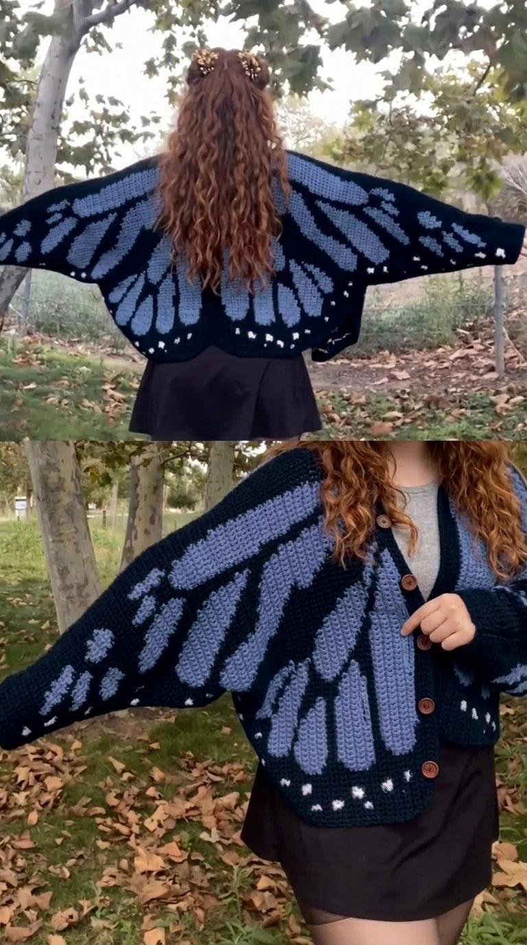 Loopaura - Butterfly Cardigan