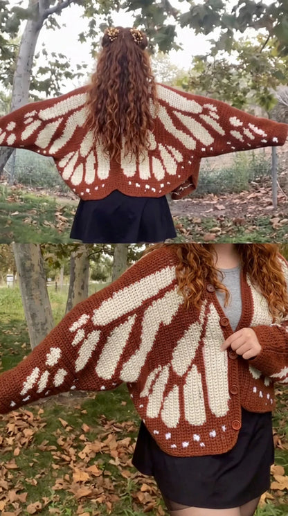 Loopaura - Butterfly Cardigan